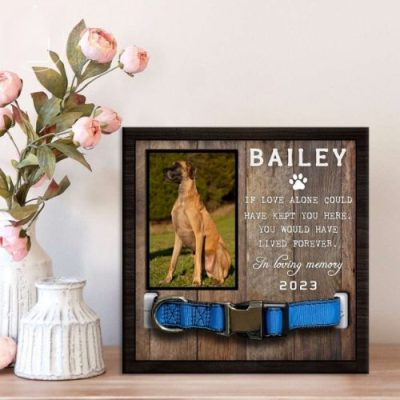Personalized Great Dane Memorial Picture Frames - Great Dane Merch
