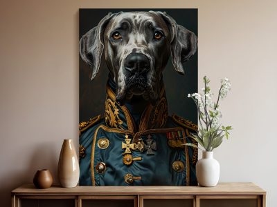 Royal Great Dane Personalized Portrait - Great Dane Merch
