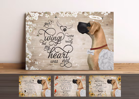 Top 10 Great Dane Memorial Gifts For Great Dane Lovers - Great Dane Merch